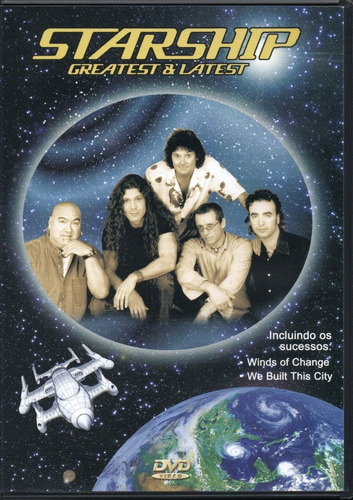 Starship Dvd Greatest & Latest Novo Original Lacrado