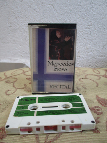 Cassette  Mercedes Sosa ,   Recital 