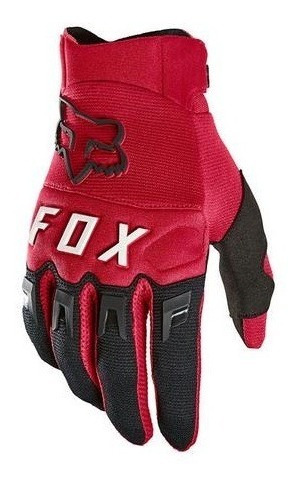 Guantes Fox Dirtpaw 2021. Color Rojo / Tallas / Mx / Mtb 