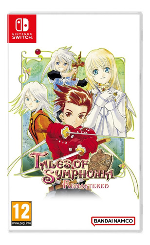 Tales Of Symphonia Remastered Switch Fisico 