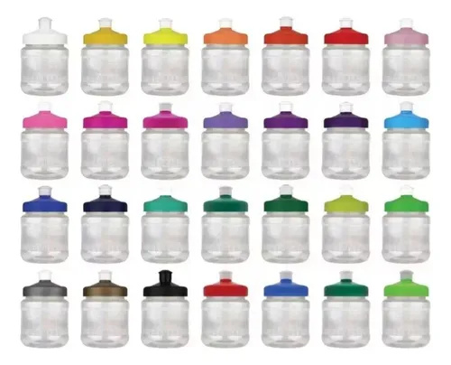 comprar Pack Con 50 Botes Cilindros Pet 250ml Chupon Fiesta Dulcero