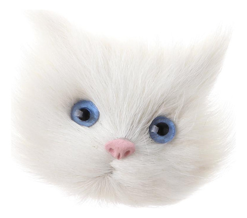 Simulación Cabeza De Gato Pequeño Modelo De Animal De