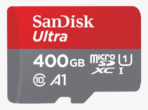 Cartão de memória SanDisk SDSQUAR-400G-GN6MA  Ultra com adaptador SD 400GB