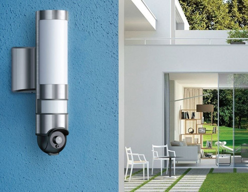 Cámara De Seguridad Con Lampara De Led Wifi Hd Sunleaf Color Blanco