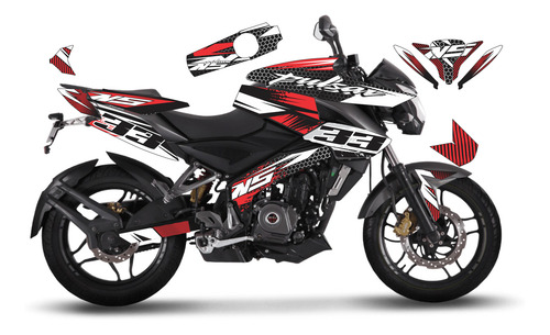 Calcomanías Para Moto Pulsar Ns 200 Ns Modelos Nuevos Ns Jgl