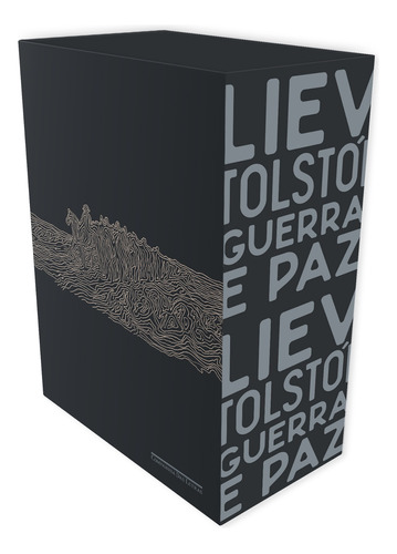 Guerra e paz, de Liev Tolstoi. Editora Companhia das Letras, capa dura em português, 2017