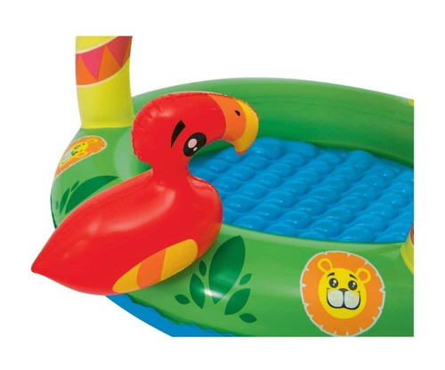 Imagem 3 de 5 de Piscina Inflável Bel Brink 512400 26L verde