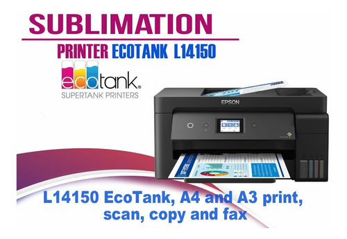 Impresora Epson L14150 Para Sublimacion Tintas Unlimited Ink