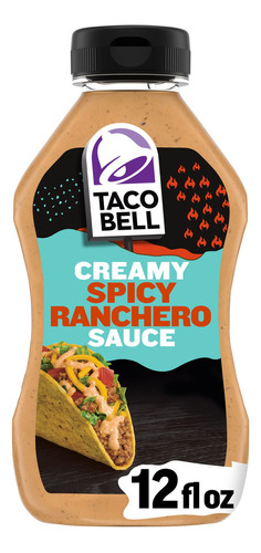 Taco Bell Salsa Cremosa De Ranchero Picante Mexicano, 12 Onz