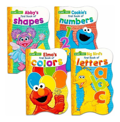 Sesame Street Serie De Primeros Libros; Letras De Pájaro Gra