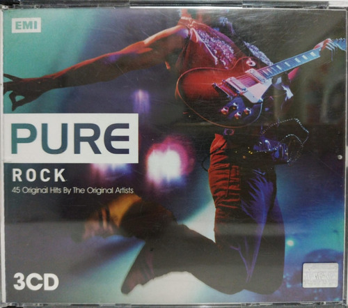 Varios Artistas - Pure Rock  3 Cds Box Argentina 2007