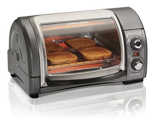 Horno Tostador Hamilton Beach Con Puerta Deslizable - H3133