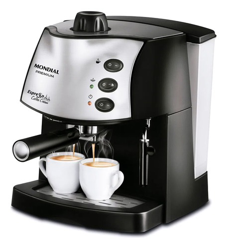 Máquina De Café Expresso Coffee Cream Mondial C08 Cor Preto 110v