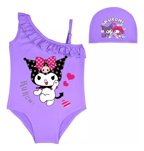 New Bañadores Y Sombreros Siameses De Kuromi, Traje De Baño