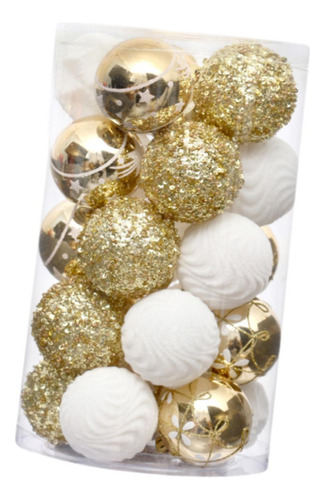 25 Bolas De Navidad Decorativas Para Colgar En La Pared,