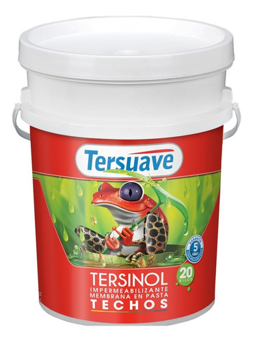 Tersinol Techos Membrana En Pasta 20kg Tersuave