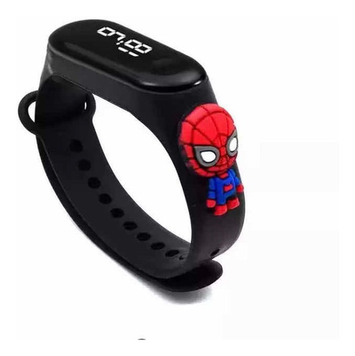 Reloj Digital Spider Man Avengers Disney Regalo Amor Niño