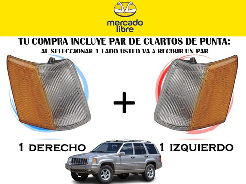 Par Cuartos Punta Grand Cherokee 1993 1994 1995 1996 1997 98