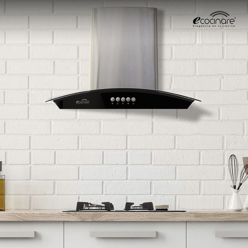 Imagen 2 de 8 de Campana De Cocina 60cm Para Pared Extractora Y Purificadora