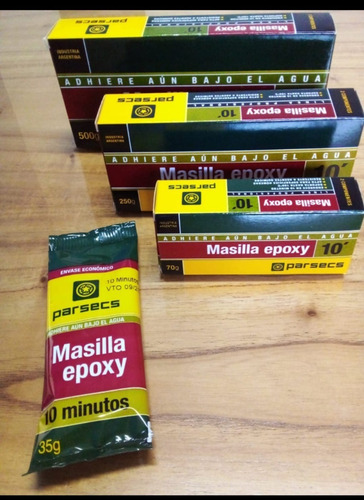 Imagen 3 de 4 de Masilla Epoxy 10 Minutos Repara Todo Tipo De Caños