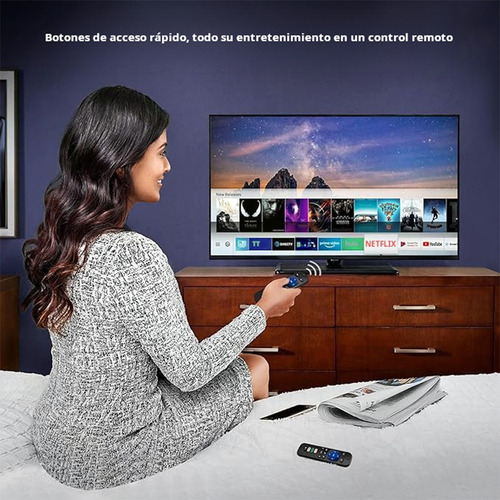 Control Compatible Con Tcl Roku Tv Smart Pantalla Directo