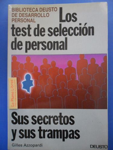 Test Seleccion Personal Secretos Trampas  Azzopardi Gilles /