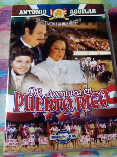 Dvd Mi Aventura En Puerto Rico Antonio Aguilar