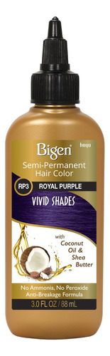 Bigen Tinte Semipermanente #rp3 Royal Purple 3 Onzas (3.0 F.