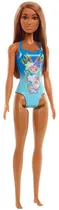 Comprar Muñeca Barbie Playa Con Traje De Baño Original Mattel