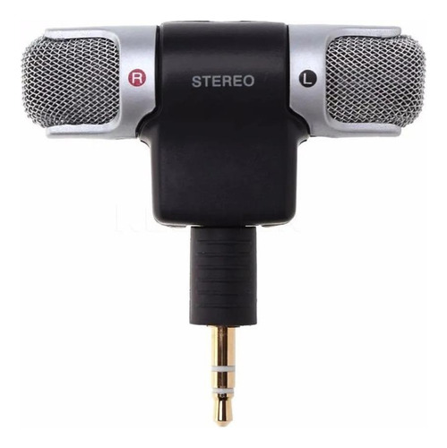 Microfone Mini Stéreo P2 Celular Android Ios Pequeno