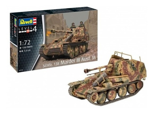 Para Armar Sd.kfz.138 Marder Iii Ausf.m 1/72