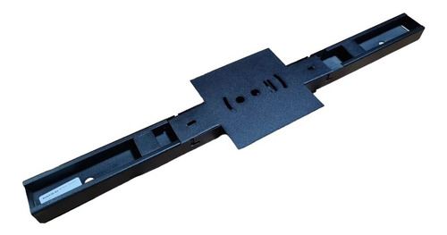 Regleta Riel Aplique 50cm Para 2 Luces Color Negro