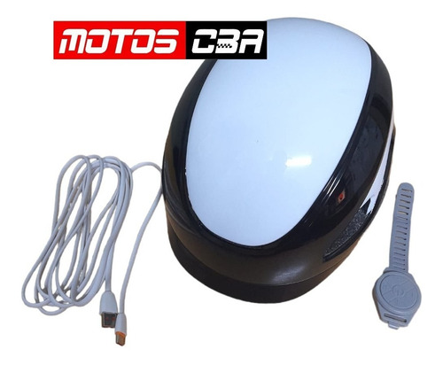 Imagen 5 de 10 de Casco Bici Luz De Giro Atención Telefonica Musica