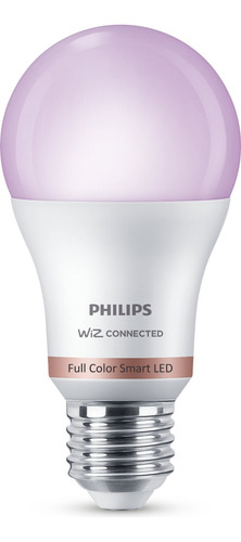 Lámpara Led Bulbo Color E27 Wifi 8w Philips Smart Rgbw