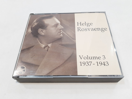 Volume 3 1937-1943, Helge Rosvaenge - 2cd 1994 Austria Mint