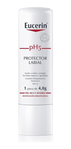 Protector Labial Eucerin Ph5, Calmante Y Protector Sensible