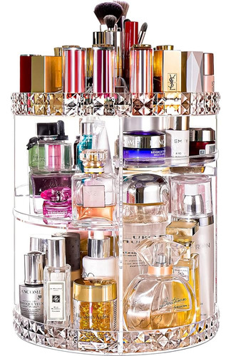 360 Organizador De Maquillaje Rotativo Organizador De Cosmét