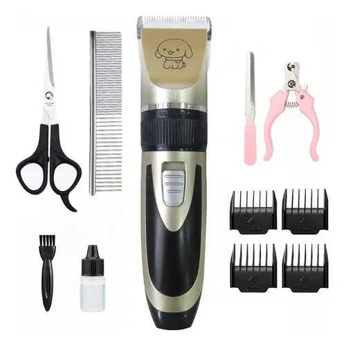 Kit Peluqueria Cortar Pelo Perros Gatos Mascotas Sheli 2253