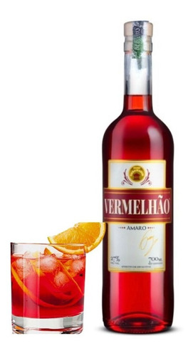 Bebida Vermelhão Garrafa 700ml Do Embaixador Gusttavo Lima 
