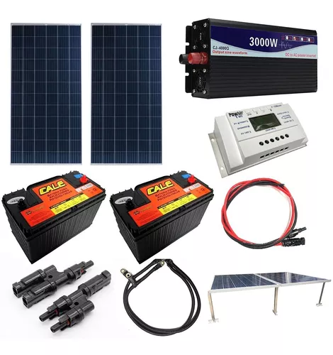 KIT SOLAR AISLADA 3000 W