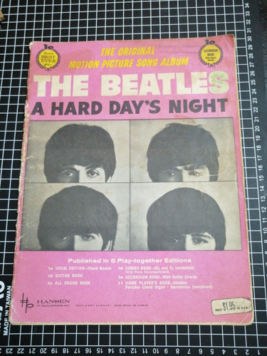 The Beatles A Hard Day's Night/the Original Motion Picture 