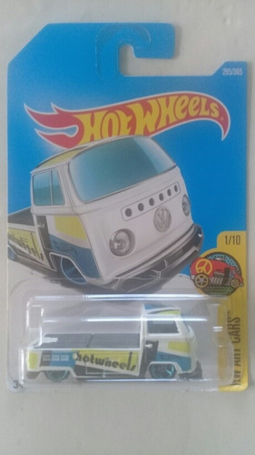 Hot Wheels Volkswagen T2 Pickup Camioneta Batea Blanca 