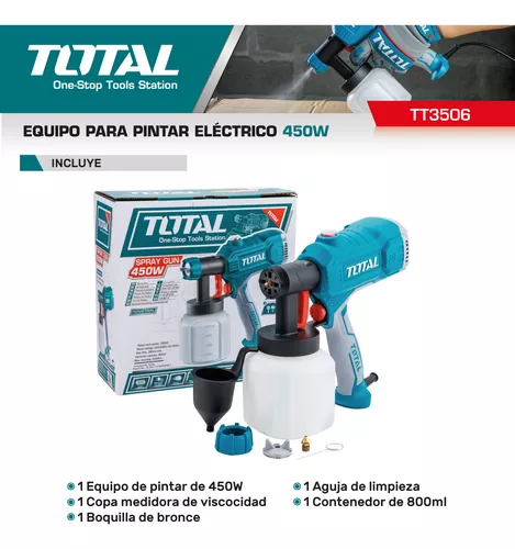 Equipo Para Pintar Electrico Alta Total 450w (Utt3506)