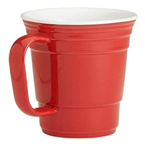 Contenedores, Taza De Cerámica Roja Para Vivir