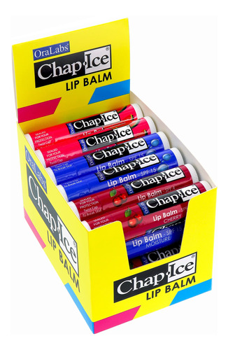 Chap-ice® Balsamo Labial Premium Y Tradicional Para Labios A