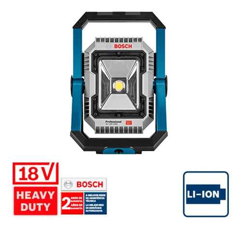 Imagen 3 de 10 de Linterna A Batería Gli 18v-1900 Bosch (sin Batería/cargador)