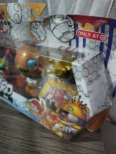 Bakugan Cubbo Deka Pack Con El Exclusivo Jumbo King Cubbo (Usado)
