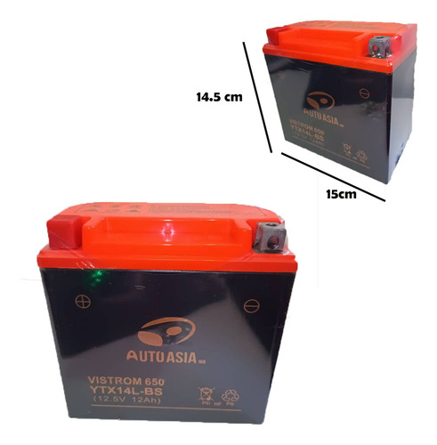 Bateria Suzuki Vstrom 650 Dl1000 Fj1200 Yzf1000 12amp