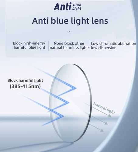 Entixo Lentes Fotocromático Computadora Ordenador Antifatiga Color Negro