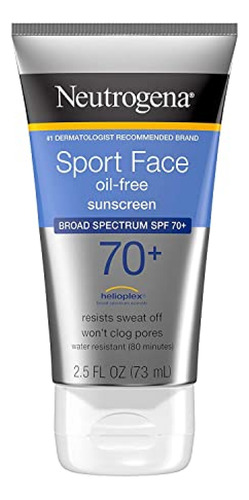 Bloqueador Solar Ultimate Sport Face Loción Sin Aceite Prote